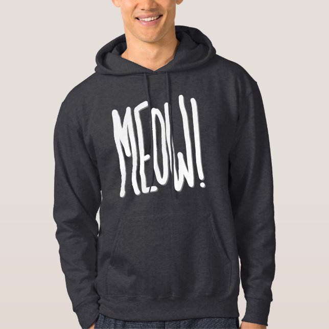 Mjau! Hoodie (Framsida)