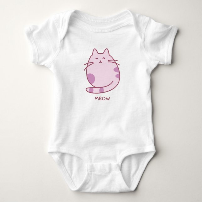 Mjau T Shirt (Framsida)