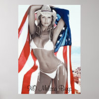 MJB Swimdress Calendar American Shot, XO Melissa..