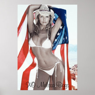 MJB Swimdress Calendar American Shot, XO Melissa.. Poster