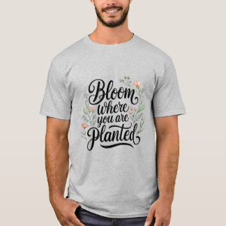 Mjöl - Bloom där du är planerad T Shirt