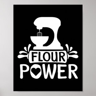 Mjöl Bread Baker Baking Poster