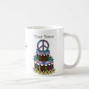 Mjöl driver kaffemugg