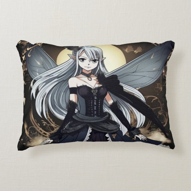 Mjölk av lux prydnadskudde (Framsidan)