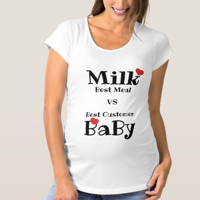 Mjölk&Baby Tee Shirt (Framsida)