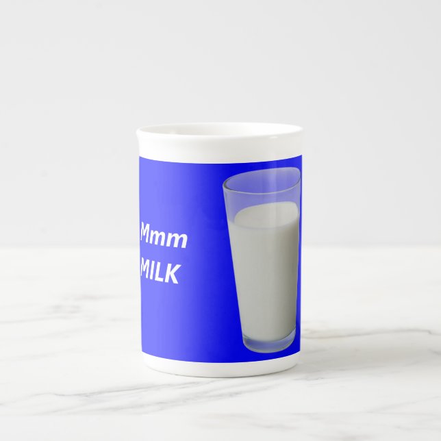 Mjölk Benporslin Mugg (Framsidan)