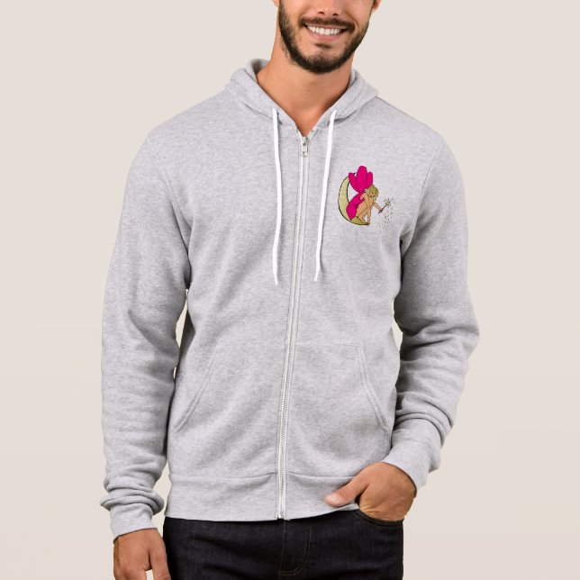 Mjölk, blå mjölk t shirt (Framsida)