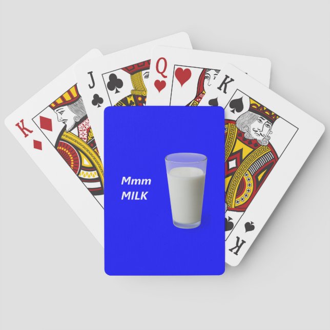 Mjölk Casinokort (Baksidan)