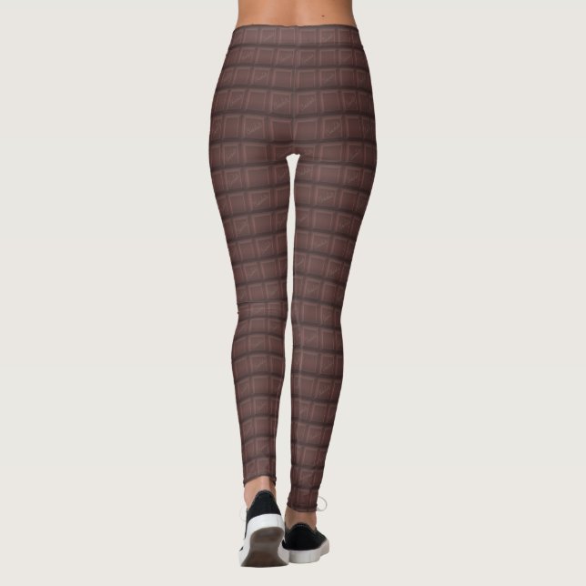 Mjölk choklad leggings (Baksida)