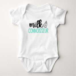 Mjölk connoisseur baby flaska t shirt