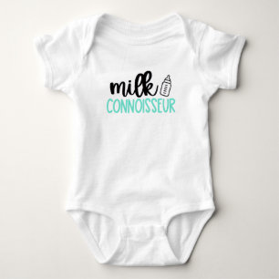 Mjölk connoisseur baby flaska t shirt