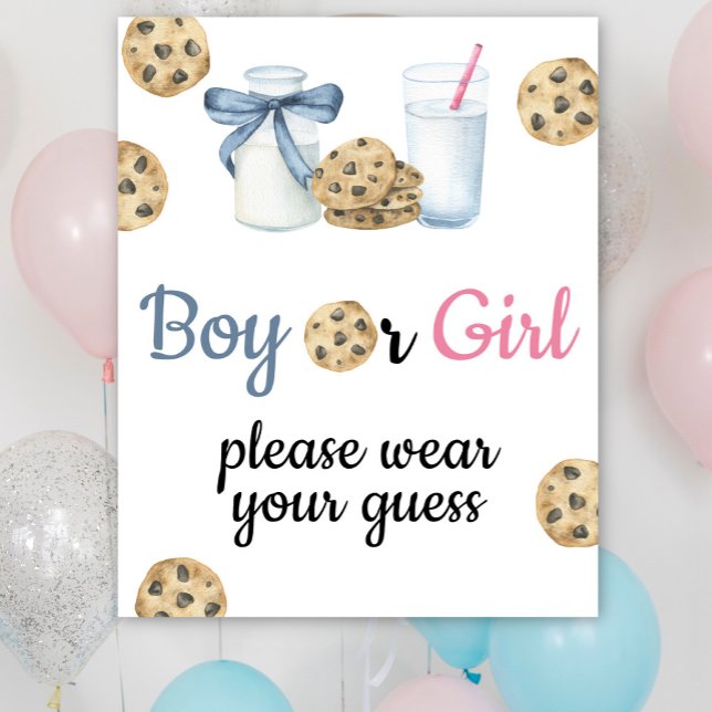 Mjölk & Cookies - bära din gissning Poster (Skapare uppladdad)