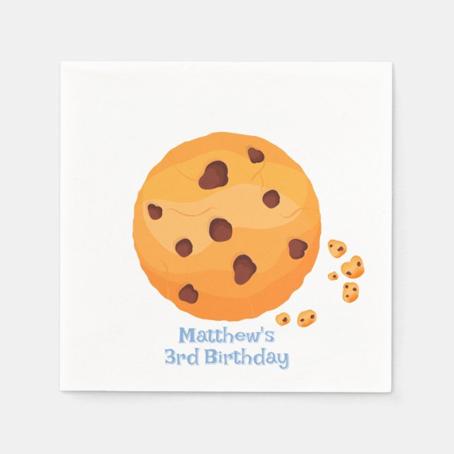 Mjölk & Cookies Pappersservett (Framsidan)