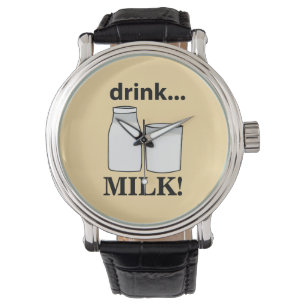Mjölk Drink Mjölk Armbandsur