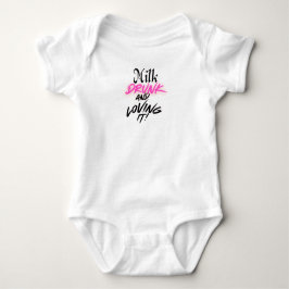 Mjölk Drunk & Loving It - BabyWear T Shirt