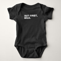 Mjölk First Baby Jersey Bodykostym