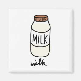 Mjölk Flaska ikon Magnet