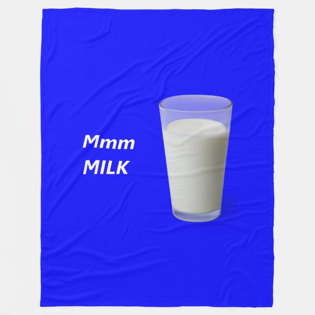 Mjölk Fleecefilt (Framsidan)