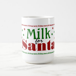 Mjölk för den Santa muggen Kaffemugg
