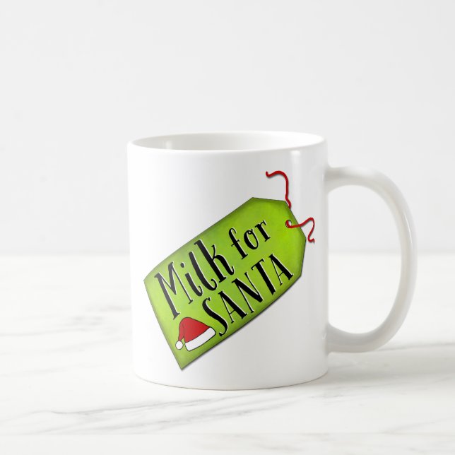 Mjölk för Santa Kaffemugg (Höger)