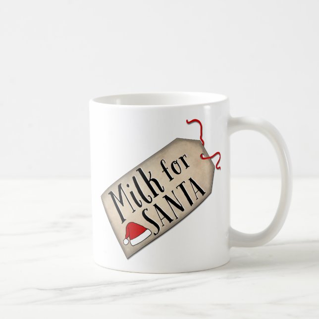 Mjölk för Santa Kaffemugg (Höger)