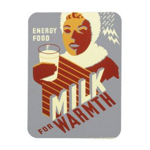 Mjölk for Warmth Magnet