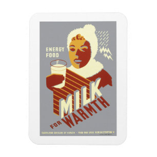 Mjölk for Warmth Magnet