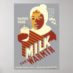 Mjölk for Warmth Poster
