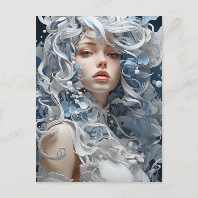 Mjölk gudinna vykort (Framsida)