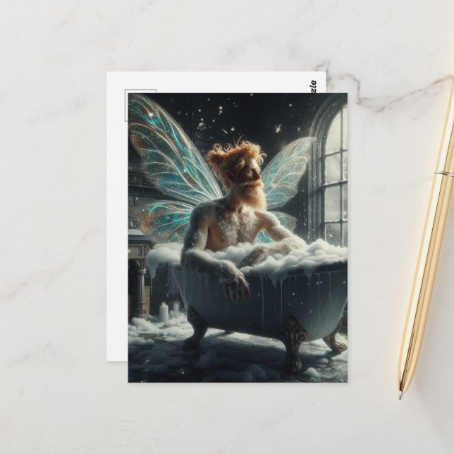 Mjölk i Bath Vykort (Fram/Back In Situ)