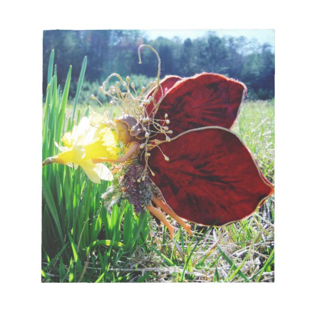 Mjölk i Daffodils Anteckningsblock (Framsida)