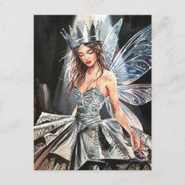 Mjölk i en oljedag i Mode Vykort