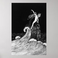 Mjölk i Fairyland Vintage Art