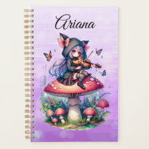 Mjölk i Hoodie Spela Viola på ett svamprum