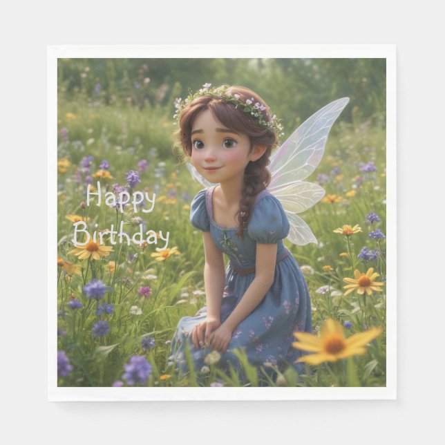 Mjölk i Meadow Pappersservett (Framsidan)