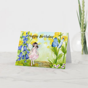 Mjölk i mitt Garden Birthday Card Kort