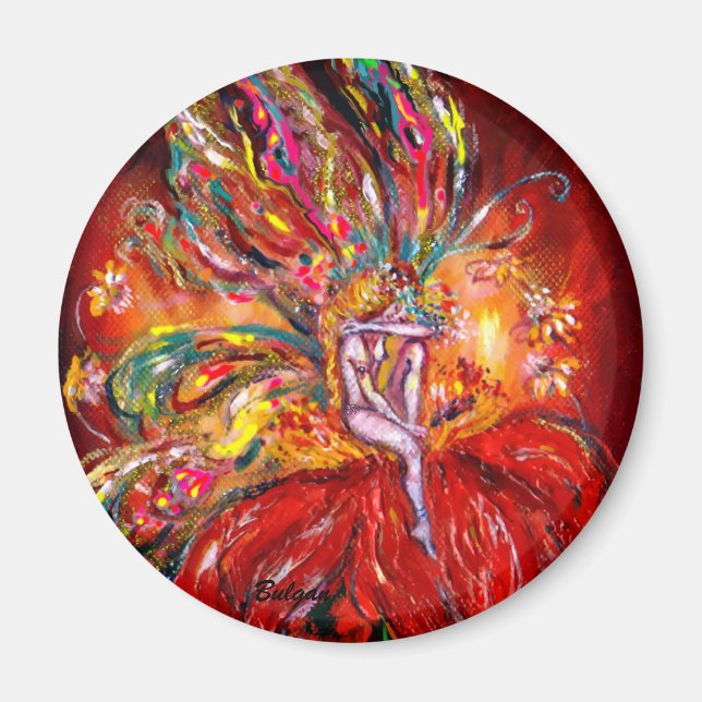 Mjölk i rött magnet (Framsidan)