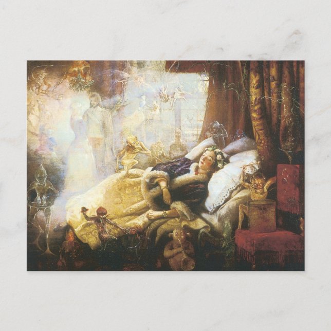 Mjölk i Saker som drömmar görs Vykort (Framsida)