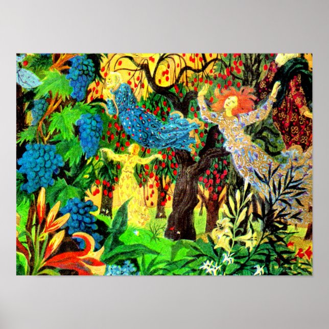 Mjölk i skogen poster (Framsidan)