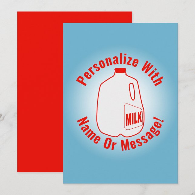 Mjölk Jug (Fram/baksida)