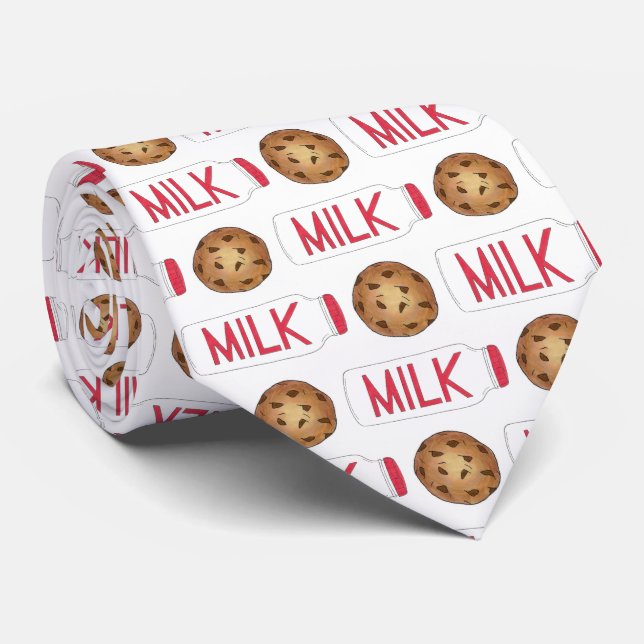 Mjölk Jug Chocolate Chip Cookies Snack Food Foodie Slips (Rullad)