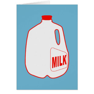 Mjölk Jug Hälsningskort