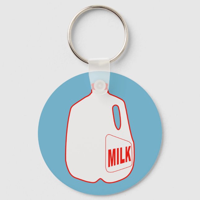 Mjölk Jug Nyckelring (Framsida)