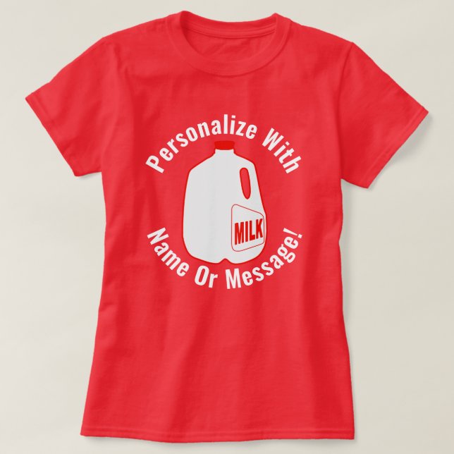 Mjölk Jug T-Shirt (Design framsida)