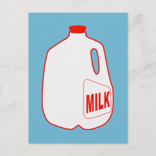 Mjölk Jug Vykort