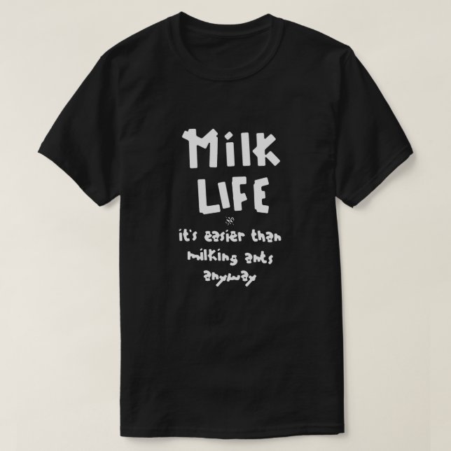 Mjölk liv! tröja (Design framsida)