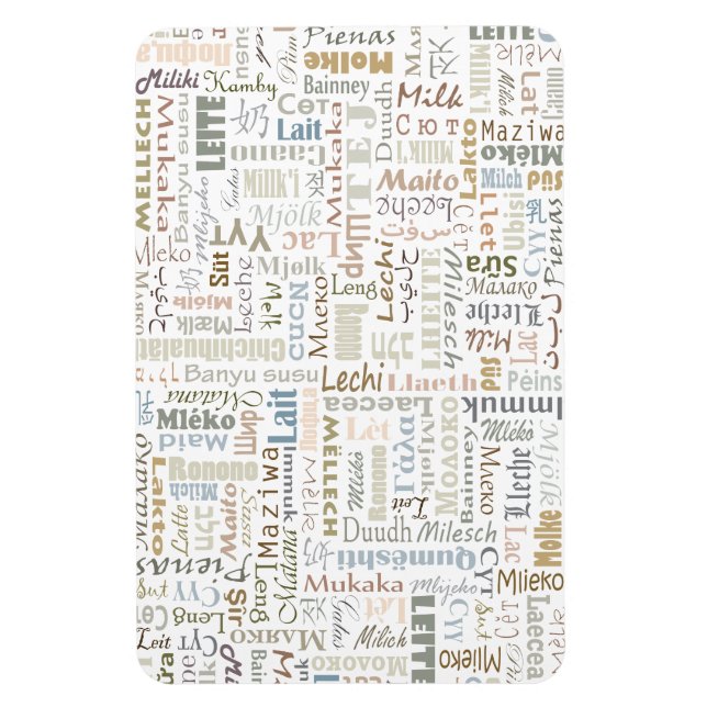 Mjölk Magnet (Vertikal)