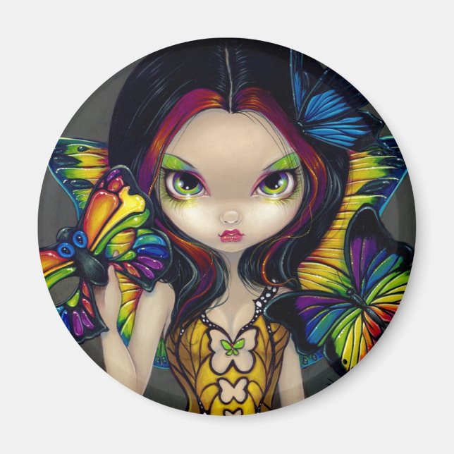 "Mjölk med en fjärilsmask"-magnet Magnet (Framsidan)