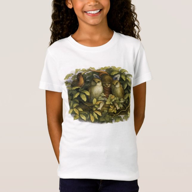Mjölk med Uggla - Kids Shirt Tröja (Framsida)