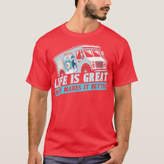 Mjölk Milkman Mjölk Lastbil 2 T Shirt